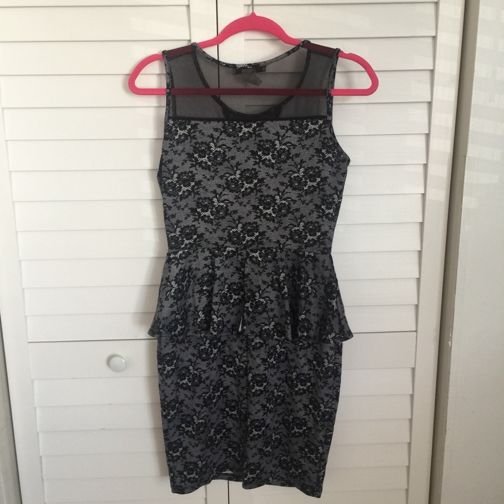 Flower print bodycon dress - Picture 6 of 6